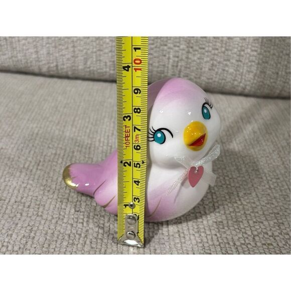 Target Spritz Lavender Purple Ceramic Lovebird Valentine Day - Picture 7 of 7